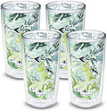 Green Blue Stripe Double Walled Insulated Tumbler 16oz M994