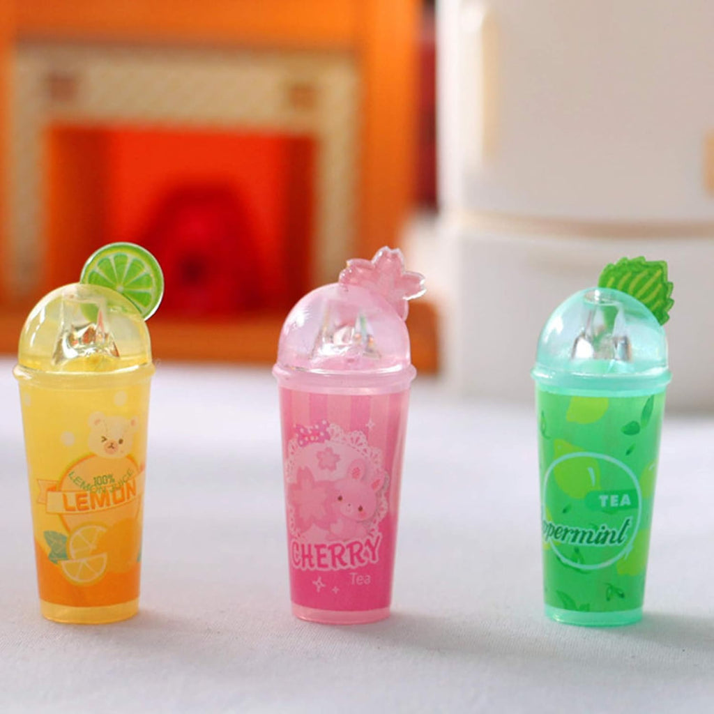 3Pcs Miniature Doll House Kitchen Cafe Furniture Accessories Toy I430489