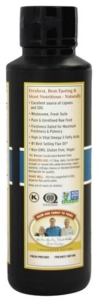 8 oz Flax Oil A817