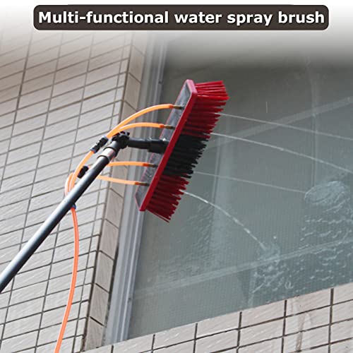 Water Fed Pole Kit, Window and Solar Panel Cleaning System, 30Cmbrush-36Ft/10.8M/55Cmbrush/18Ft/5.4M O18314