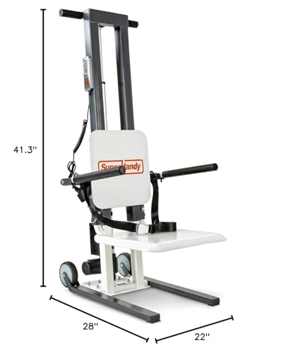 Electric Floor to Stand Lift, 500 Lbs Capacity, Portable, Adjustable P754345