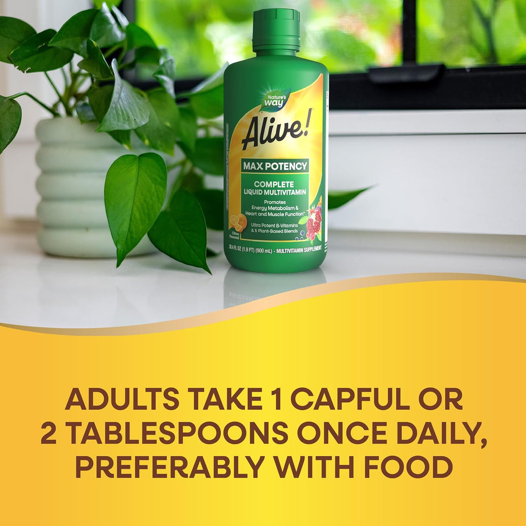 Citrus Flavored Liquid Multivitamin, 30.4 Fl Oz W393902