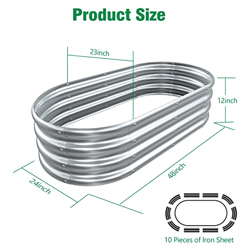 2x2x1 Ft Round Raised Garden Bed L654