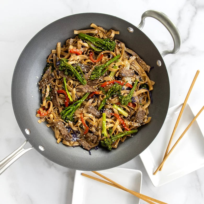 14" Metallic Wok R119