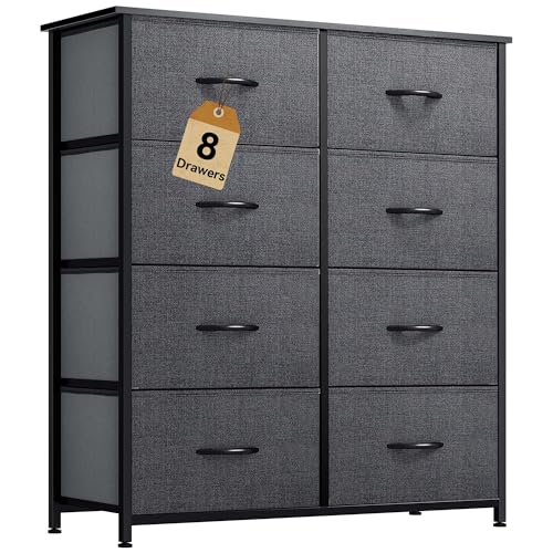 Fabric Dresser with 8 Drawers S945537