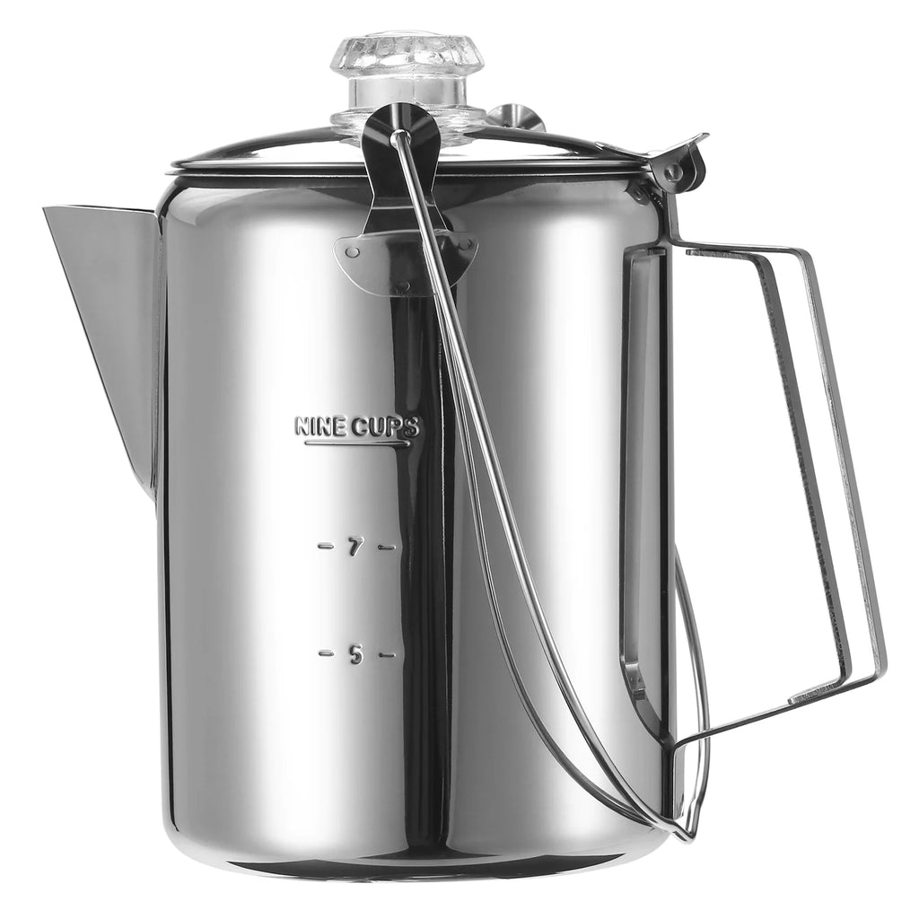 1.2L 9 Cup Stainless Steel Coffee Percolator E3257
