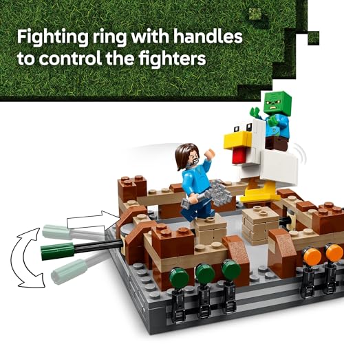 LEGO Minecraft Woodland Mansion Fighting Ring Building Toy for Kids Age 10+ X740083