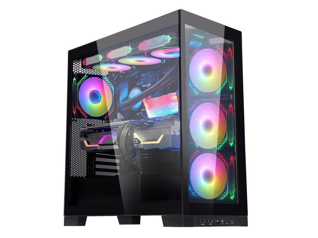 AMD Ryzen 7 5700X 3.4 GHz RTX 4060 8G 32GB DDR4 3200 MHz 1TB M.2 +2TB SATA SSD Gaming Desktop U3475