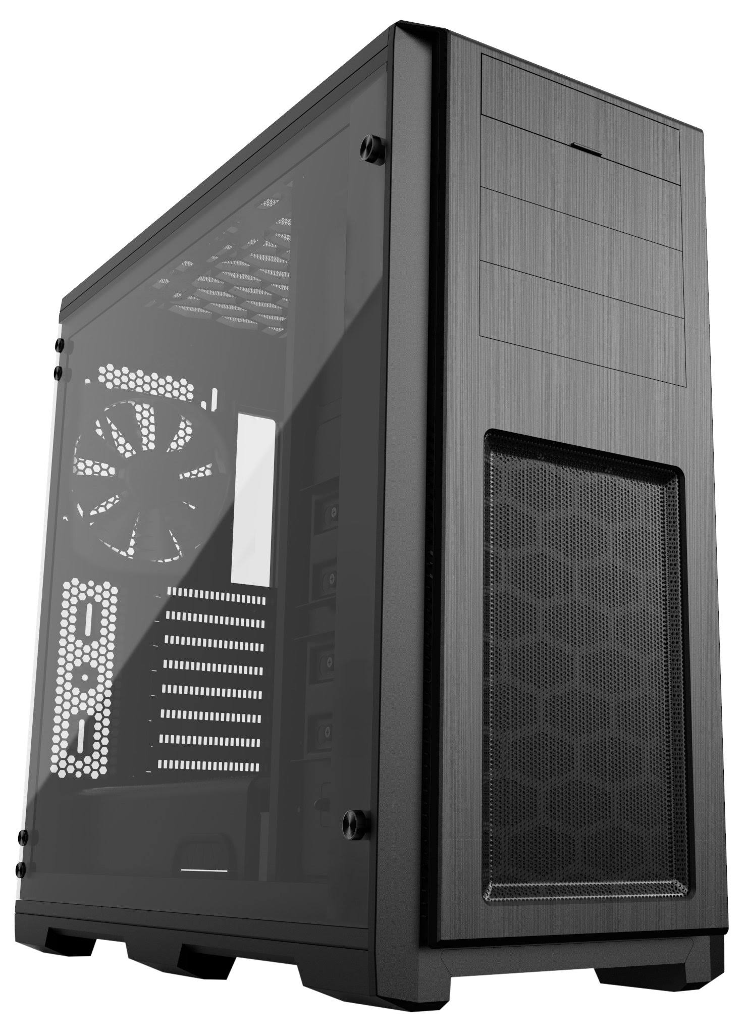 Black Full ATX Tempered Glass Case W229057