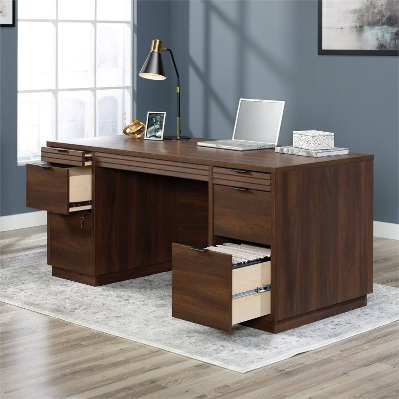 Spiced Mahogany Executive Desk R5148