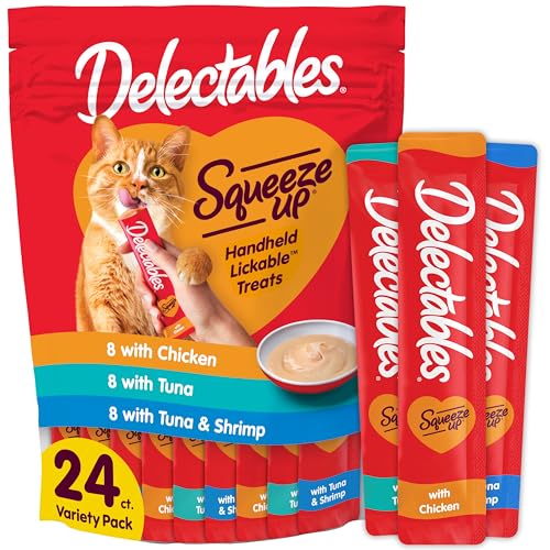 Chicken Tuna and Salmon 54 Count Lickable Treats W1087