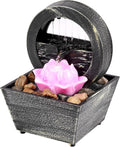 Tabletop Water Fountain with Light Z3127