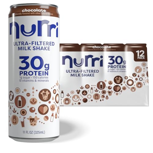 Vanilla 11 fl oz 12 Cans Lactose Free Low Sugar 150 Calories 30g Protein Ultra Filtered Milk Shake H812845