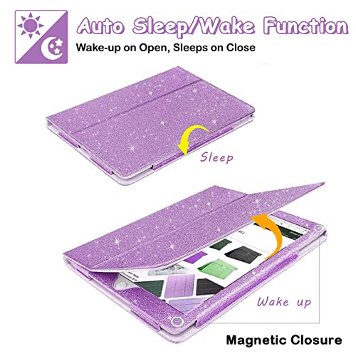 Pink 9.7 inch iPad Case with Pencil Holder H827