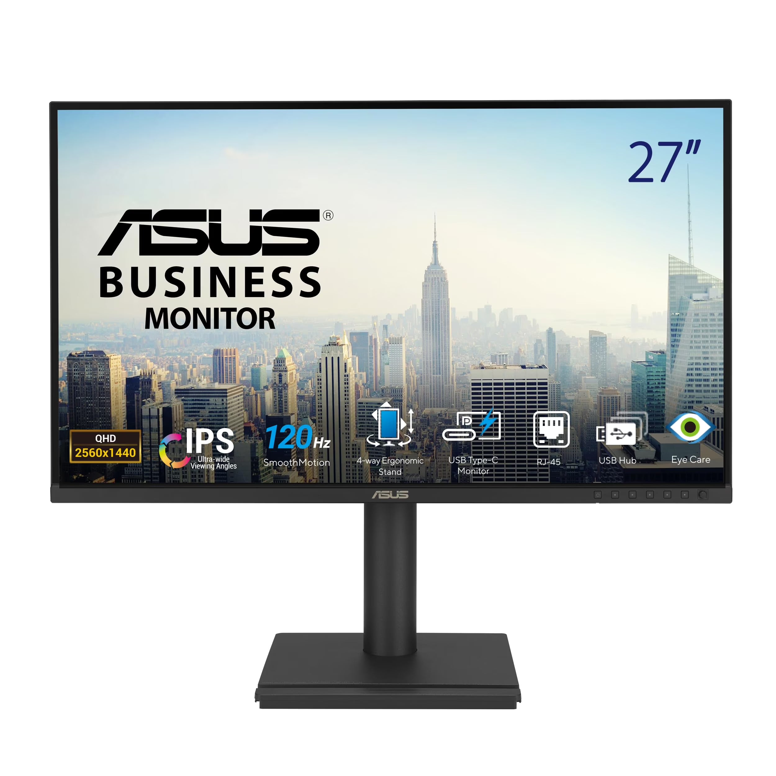 27" WQHD LED Monitor with IPS Technology O558