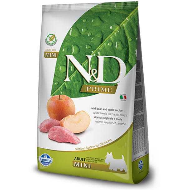 Farmina N&D Free Dog Dry Food Boar & Apple Adult Mini D265