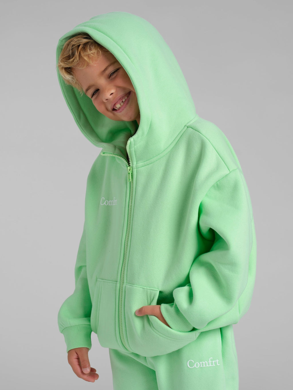 Cloud Zip Kids Hoodie