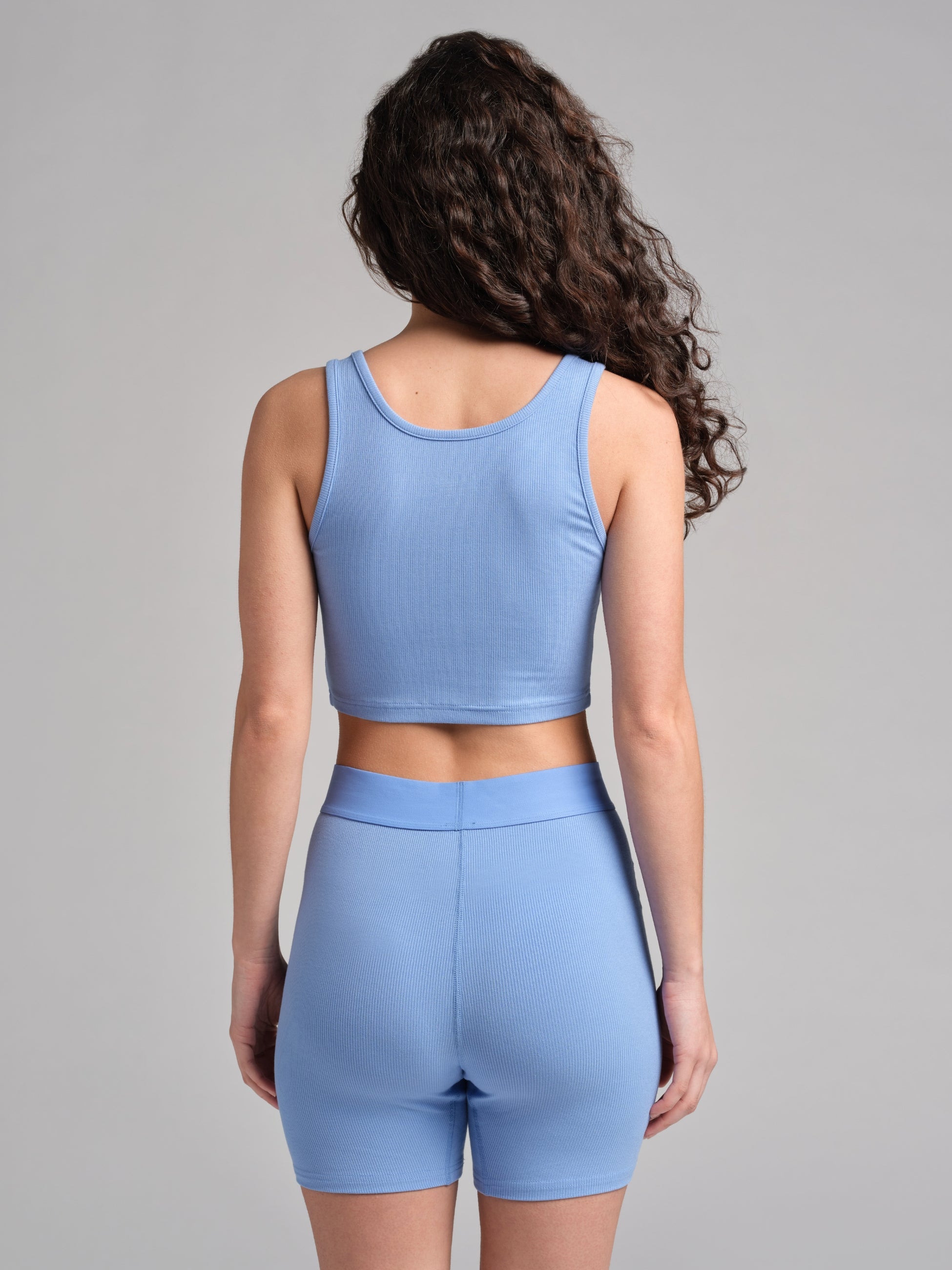 Rib Contour Crop Tank