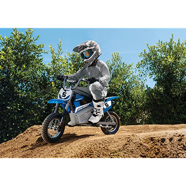 Yellow Electric Motocross Off-Road Bike W61922