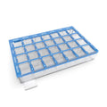Weekly AM/PM Pill Case, 4 Times a Day, Blue K7366