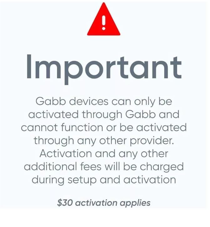 Gabb Phone 4 with GPS Tracking, Parental Controls, Talk & Text N30132