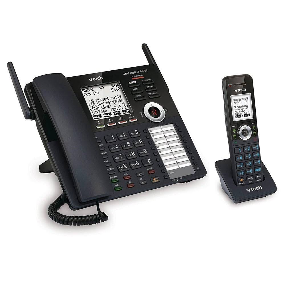 4-Line Expandable Small Business Phone System F68258