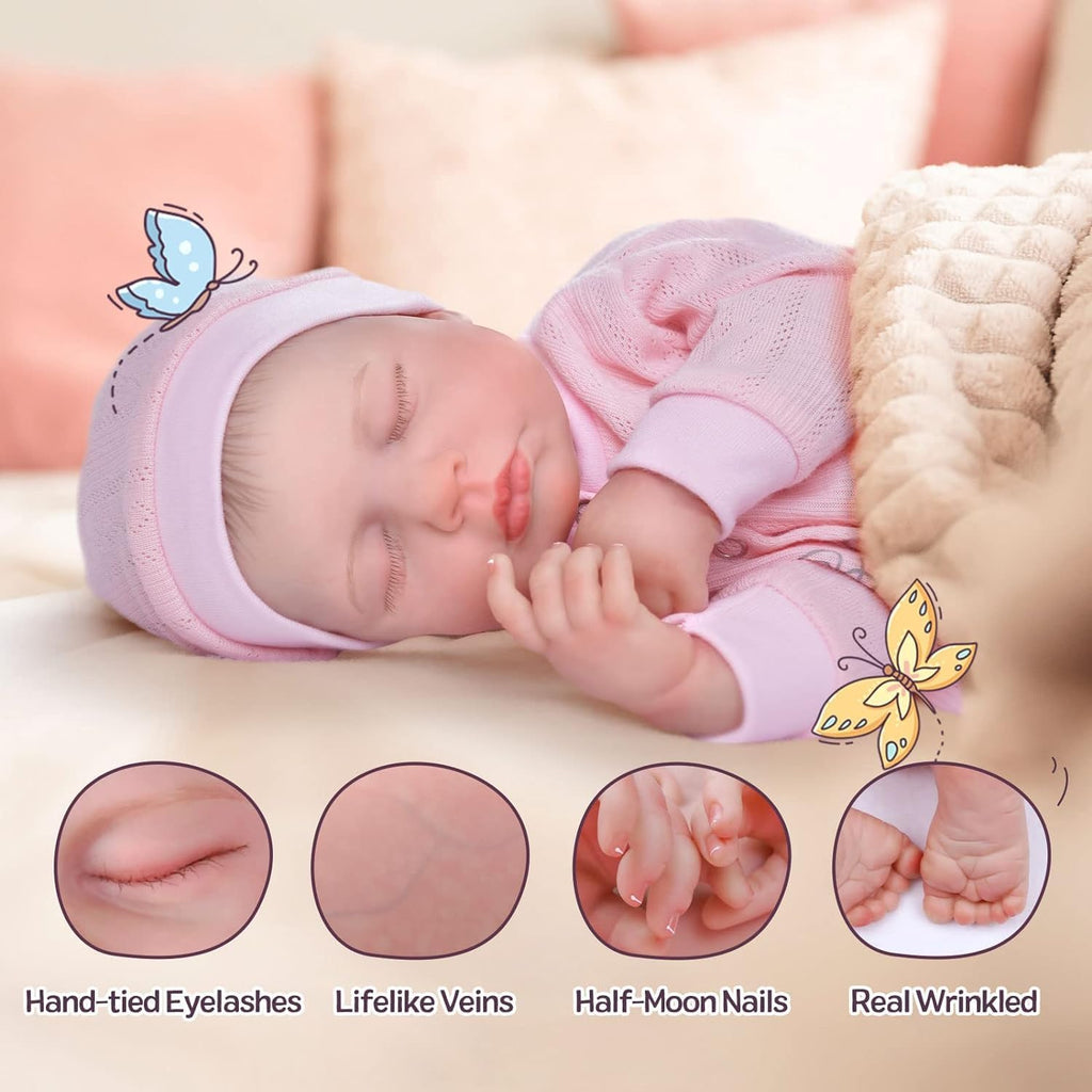 18 Inch Soft Body Realistic Reborn Baby Doll R974
