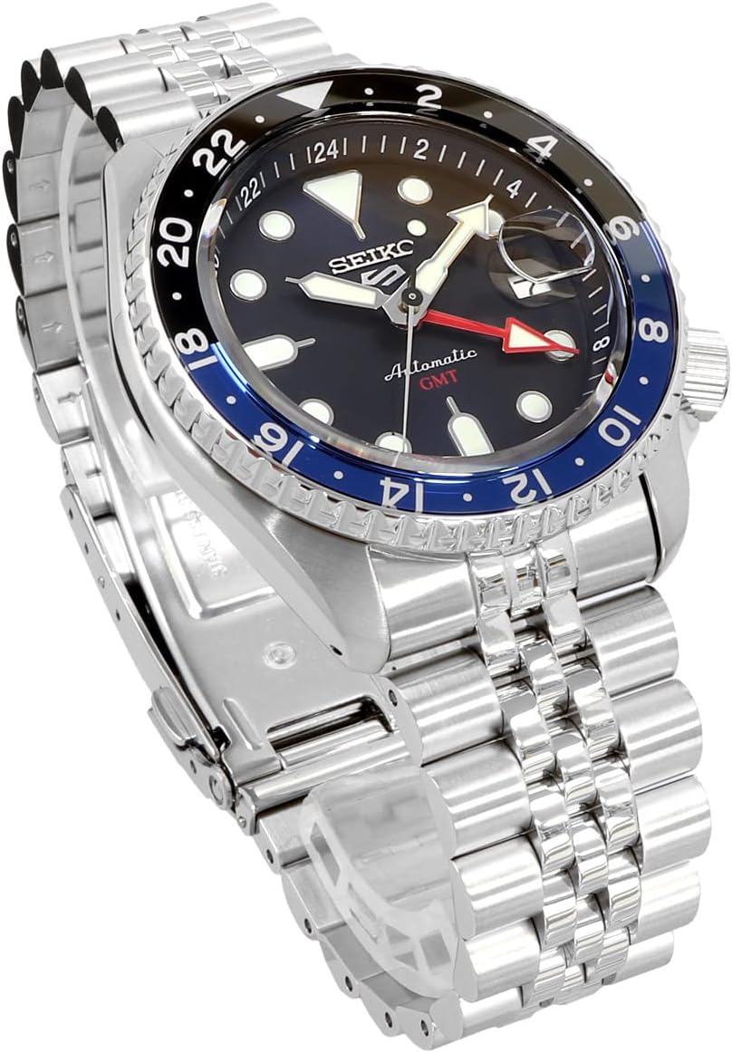 Blue Automatic Mechanical Wristwatch M5551