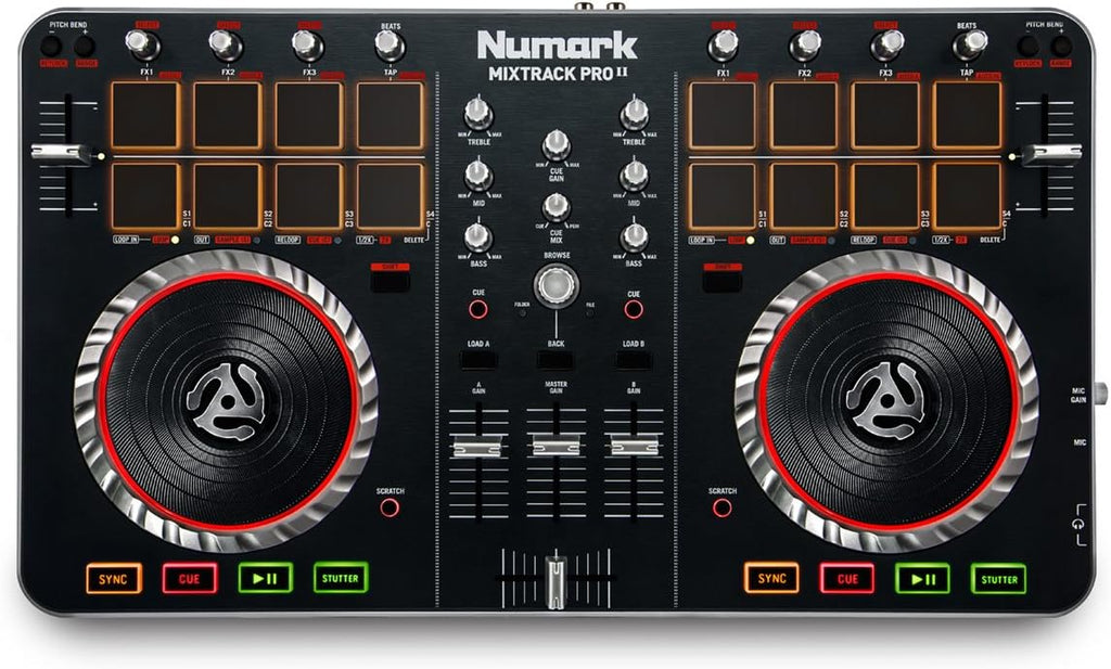 USB DJ Controller with Trigger Pads I600042