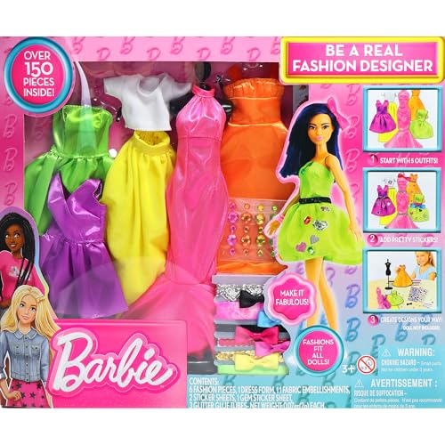 DIY Dress-Up Craft Kit with Neon Fabrics & Accessories B890817