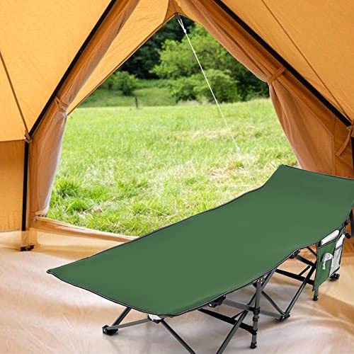 600 LBS Heavy Duty Folding Camping Cot with Carry Bag J921429
