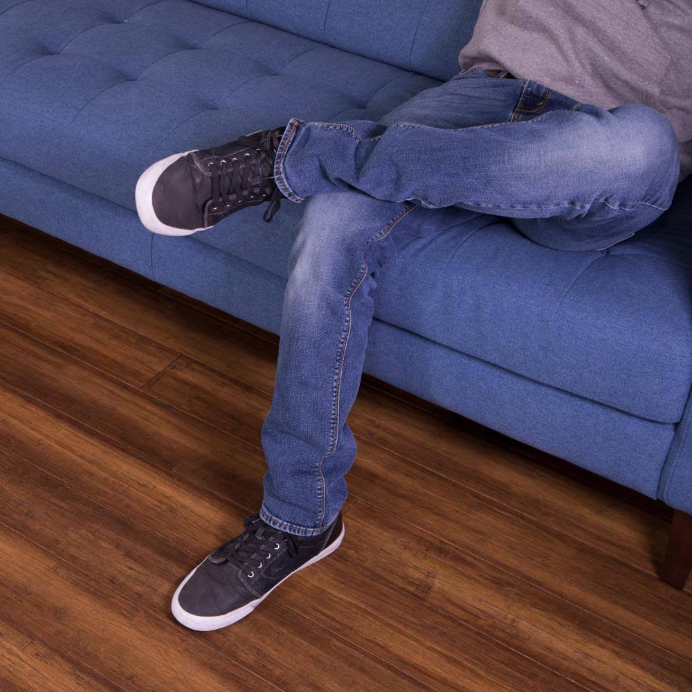 5-1/8-in Wide x 9/16-in Thick Bamboo Bourbon Barrel Distressed Solid Hardwood Flooring D190