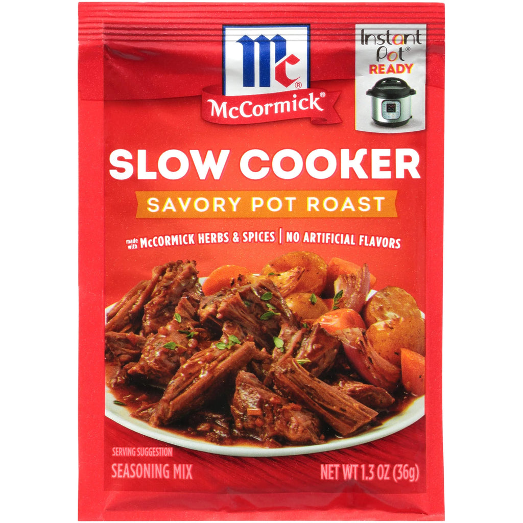 1.3 oz Slow Cooker Savory Pot Roast Seasoning Mix (Pack of 32) T224
