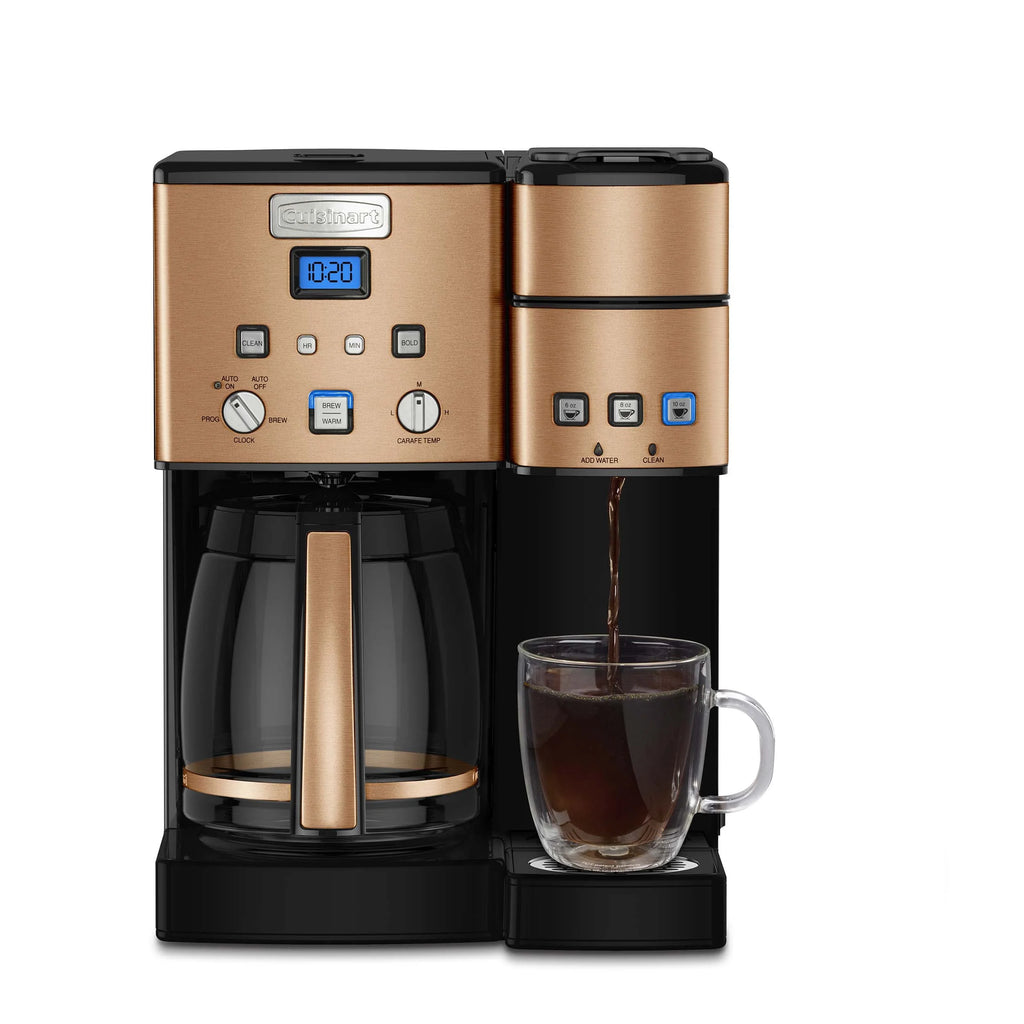 12 Cup Coffeemaker and Single-Serve Brewer E651