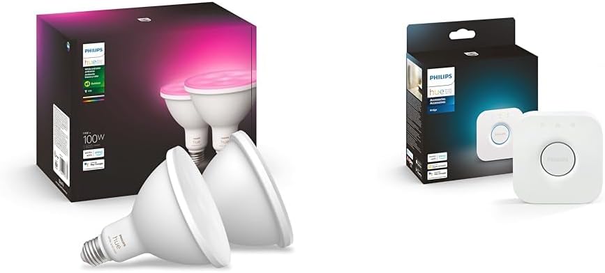 Smart 100W PAR38 LED Bulb & Bridge M661046
