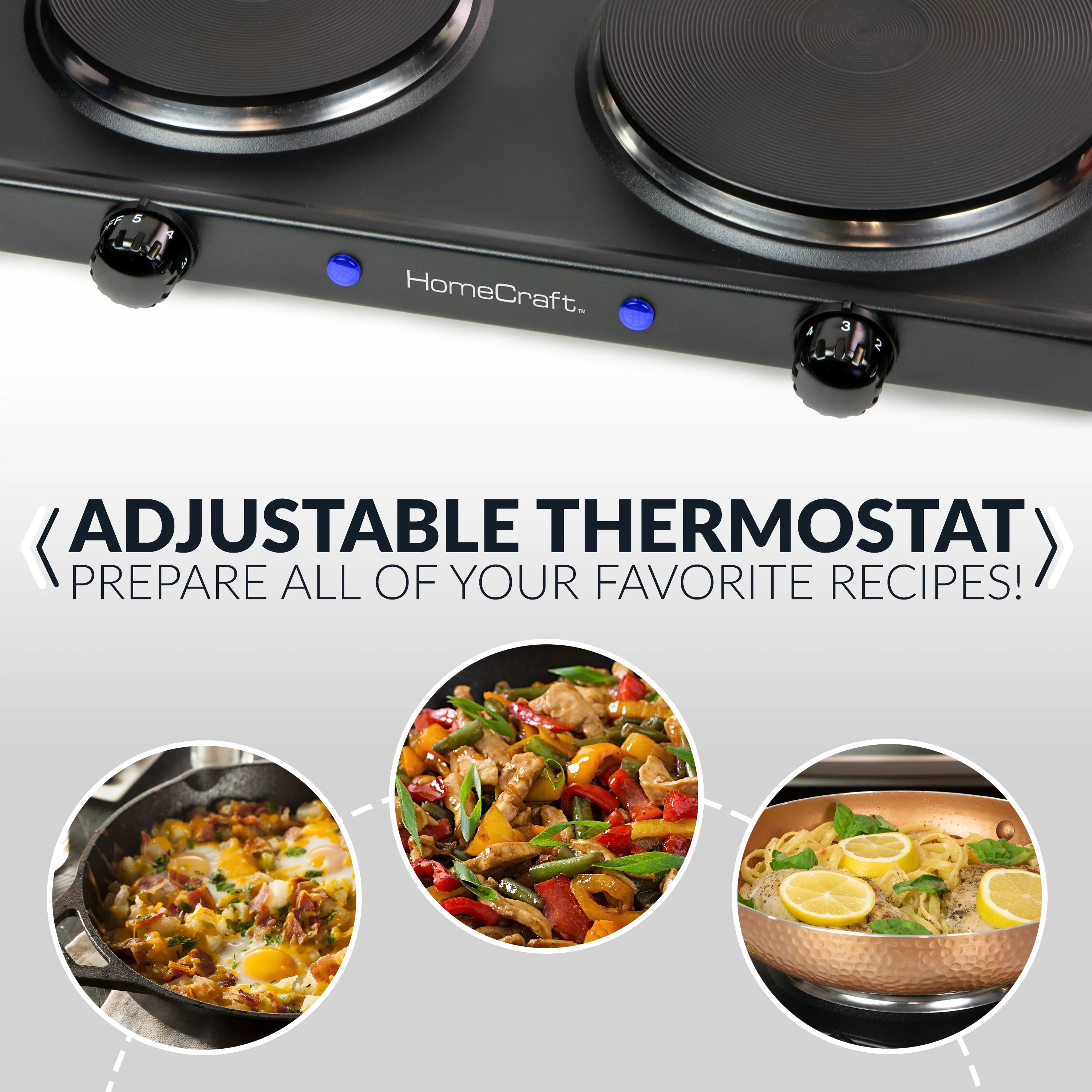 Double Burner Hot Plate G61697