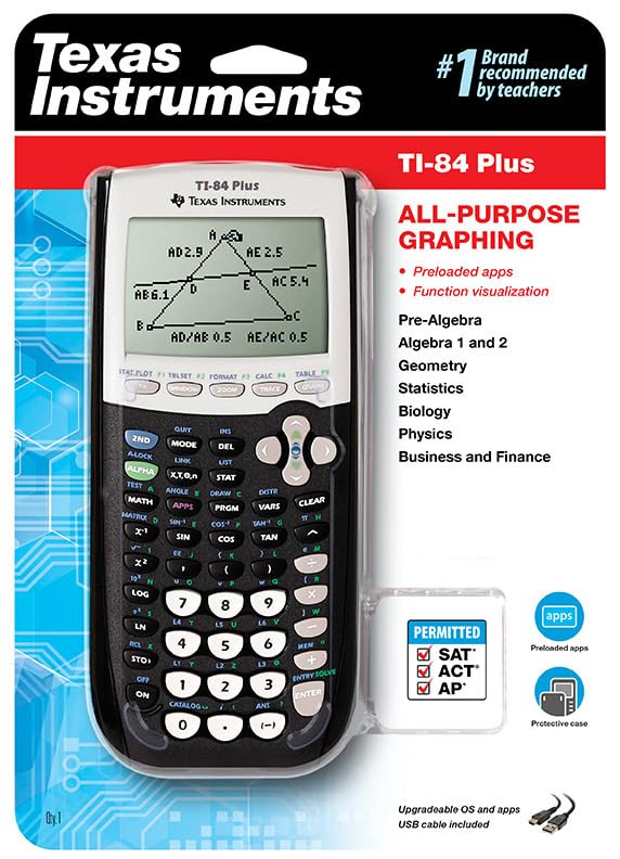 Black Graphics Calculator 320 x 240 pixels (2.8" diagonal) E4843