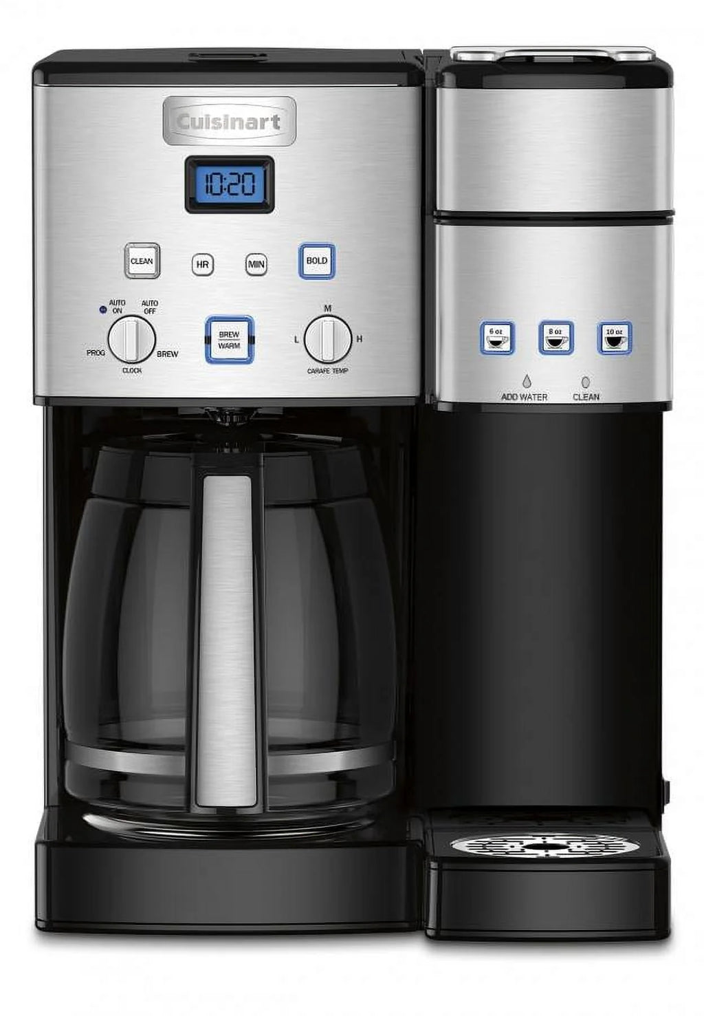 12 Cup Coffeemaker and Single-Serve Brewer E651
