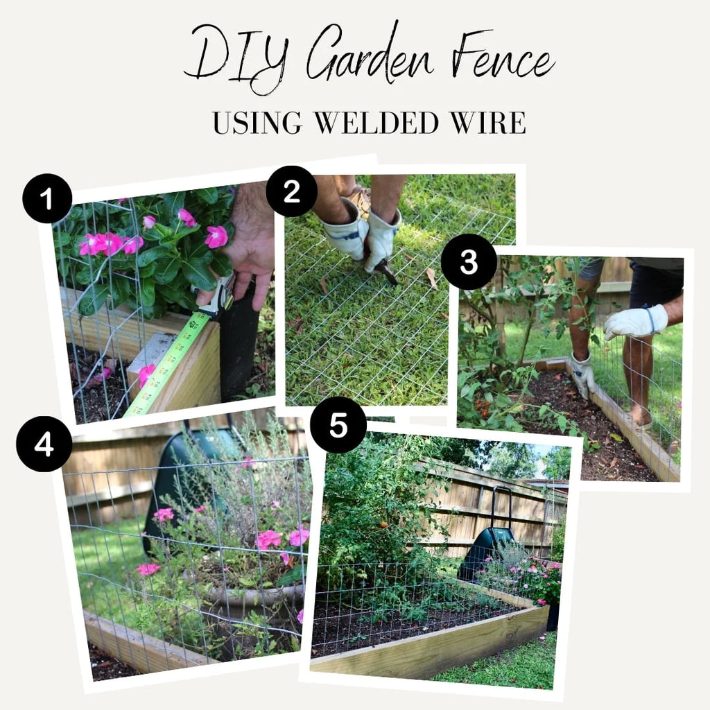 36in H x 50ft L Galvanized Steel Gray Welded Wire Fence P883474