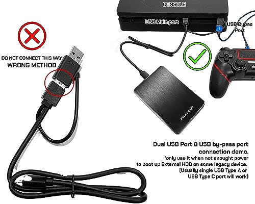 1TB USB 3.0 Portable External Hard Drive D6408
