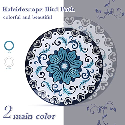 11 Inch Glass Bird Bath Bowl F1506