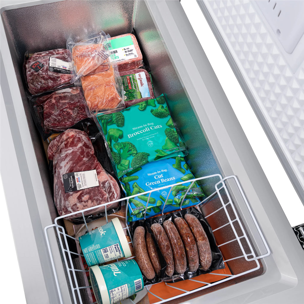 6.7 Cu. Ft. Compact Chest Freezer in Cool Gray P3137