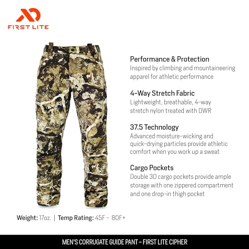 Lightweight Stretch Camo Hunting Pants W3175