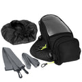Black Waterproof Magnetic Motorcycle Tank Bag B3591