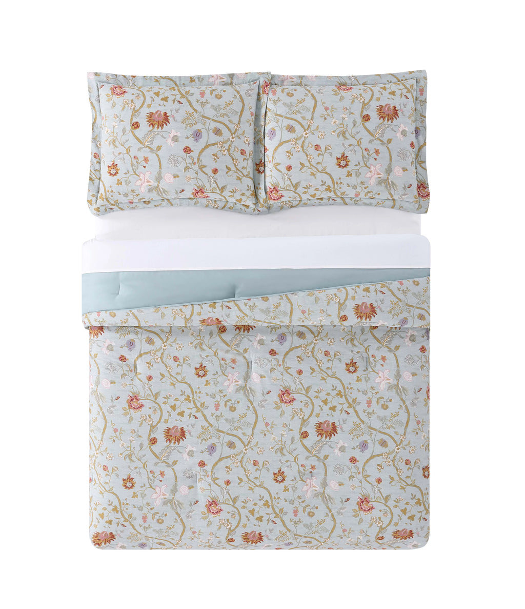 Blue Full / Queen XL Comforter Set T54120