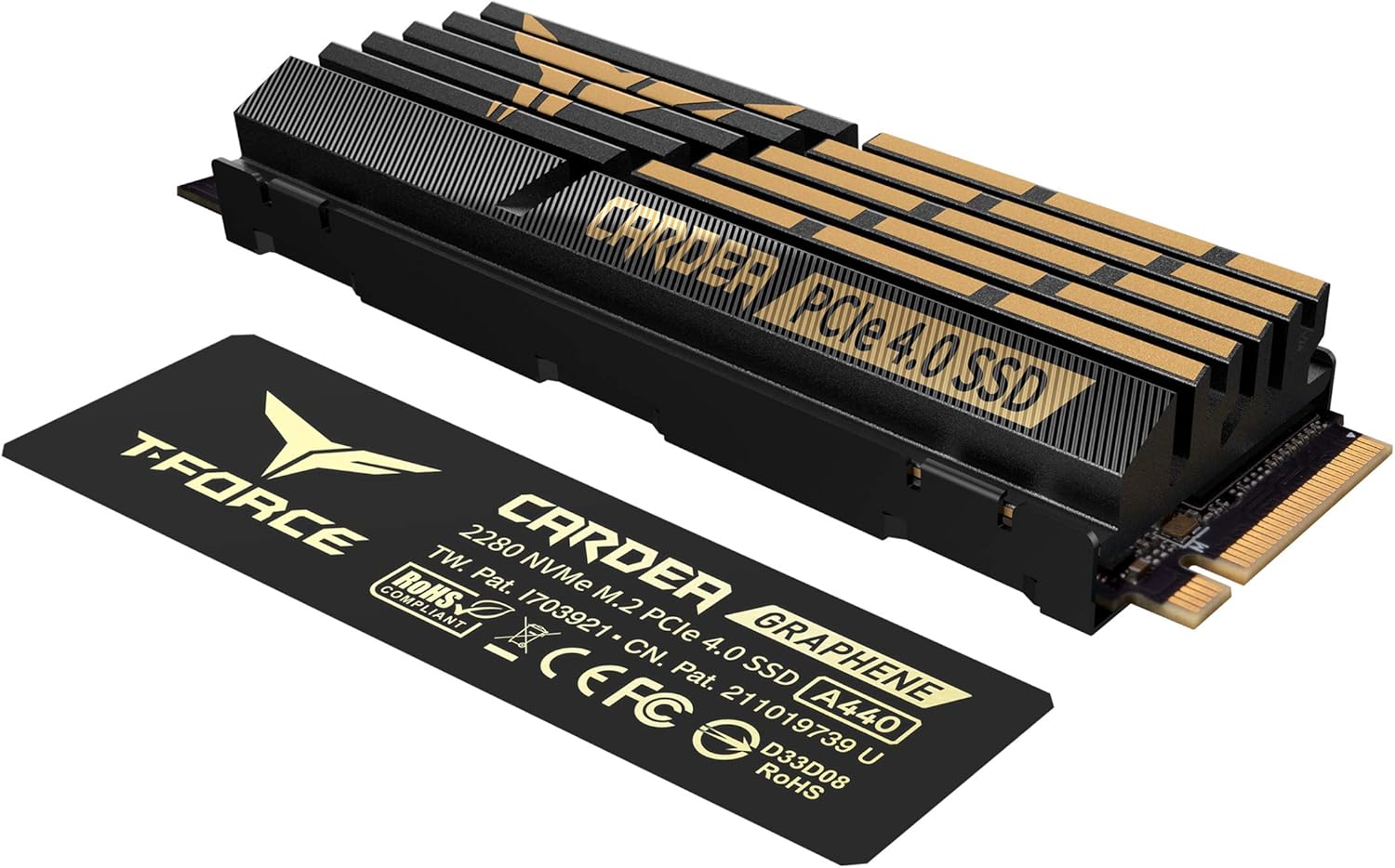 1TB NVMe PCIe Gen4 M.2 2280 SSD Pack of 2 I4475