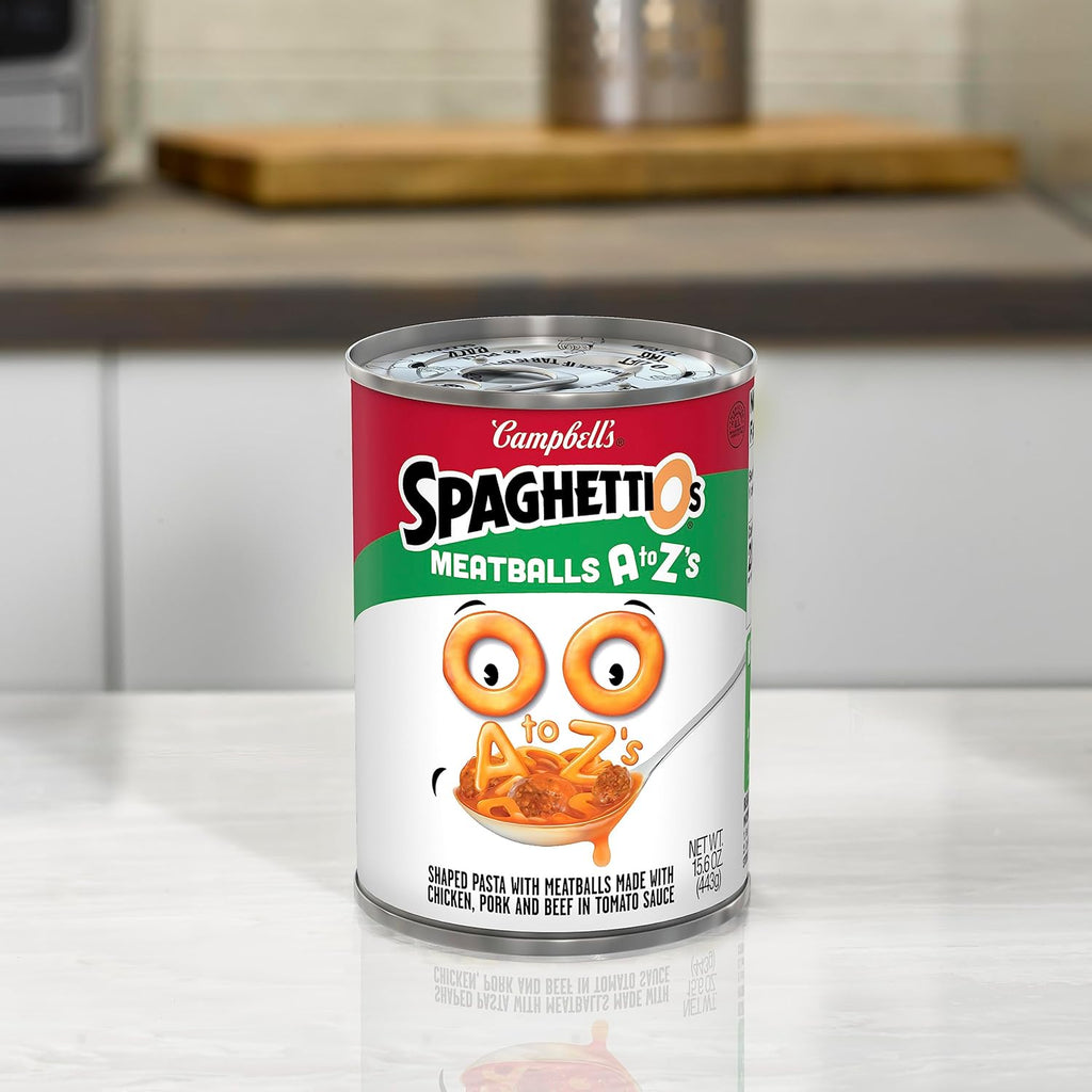 15.6 oz Canned Pasta with Meatballs (Pack of 4) I59128