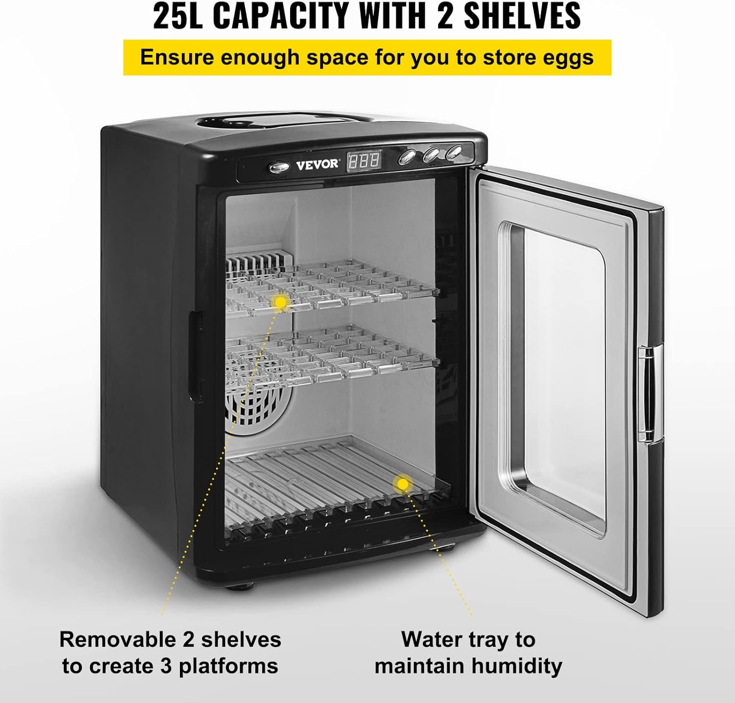 25L Automatic Reptile Incubator 5°C to 60°C A7939