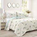 Oversized 3 Piece Reversible Quilt Set, Full/Queen G530958