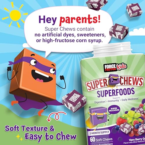 60 Soft Chews Kids Multivitamin T543